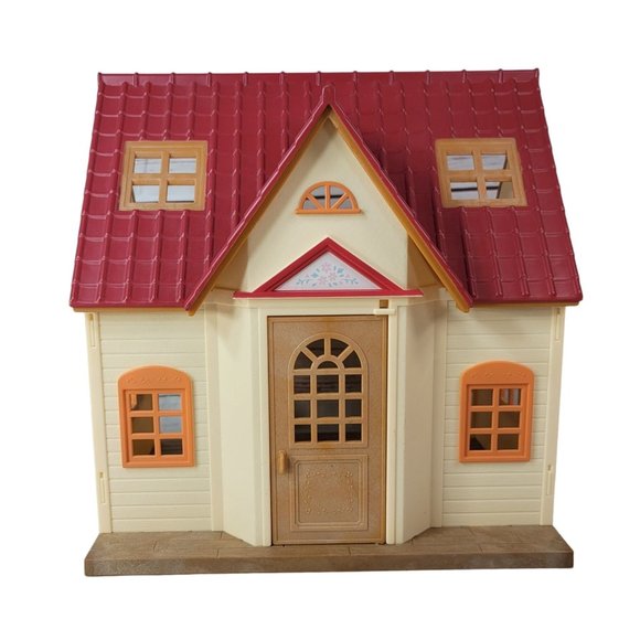 Calico Critters Other - Sylvanian Calico Critters Cozy Cottage Dollhouse Playhouse House Only 2 Stories